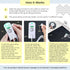 Grounding Continuity Tester for Earthing Products - Easy to Use Tester with Green Light & Grounding Cord