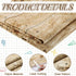 Bulletin Board Fabric 48'' x 107'' Class Fabric Everyone is Welcome Background Decor for Classroom, Rustic Wood