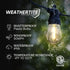 24 Commercial 1W 12 Bulbs, Brightech Ambience Pro USB Powered String Lights - Ft Grade Waterproof String Lights