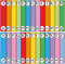 Chivertion 26 Pcs Library Alphabet Book Dividers Wooden Vinyl Record Organizer Separators 26