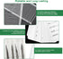 Clothing Tag Machine Kit, Garment Price Tag Attacher with 5 Steel Needles, 2000 White Barbs Fasteners, 500 Clothing