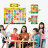 Set Colorful Crayon Calendar Bulletin Board Crayons CTP Bulletin Board Calendar Seasons Weather Chart Crayon Classroom