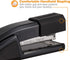 Bostitch Office Epic All Metal 3 in 1 Stapler, Integrated Remover & Staple Storage, Black (B777-BLK)