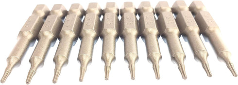 Silverhill Tools ABS10T5PB TORX T5 Screwdriver Drill Power Bit 10 Pack by Silverhill Tools
