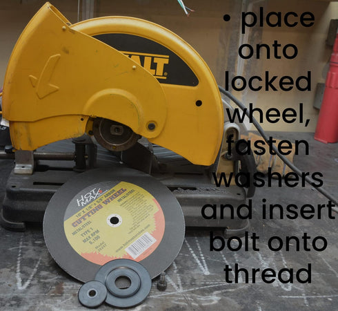 Hot Max 26247 10-Inch x 1/8-Inch x 5/8-Inch Steel Chop Saw Cut Off Wheel