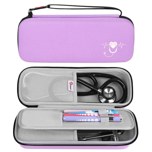 Stethoscope Carrying Case, Hard Stethoscope Case Compatible for 3M Littmann Classic III,