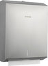 AIKE 400 Sheets Stainless Steel Multifold Commercial Wall Mount Paper Towel Dispenser,