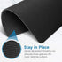 Mouse Pad 9.5×8.0×0.12 inches, Premium-Textured Non-Slip Rubber Base Mouse Mat for Office & Home, Black