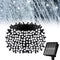 Flechllary Solar String Lights for Outside, 39Ft 100 LED Solar String Lights Outdoor