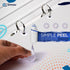 Enday Pack of 1088 Hole Reinforcement Stickers for School, Home, and Office Paper Hole Reinforcements