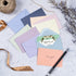 MATICAN 100-Count Mini Envelopes, Paper Business Card Envelopes in 10 Pastel Colors, 4 x 2.7 Inches