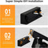 4-Head 333 Outdoor3000 6500K, IP65 270 2Pack Outdoor Motion Sensor Lamp, Solar Power Light, LED Solar Light, Wireless