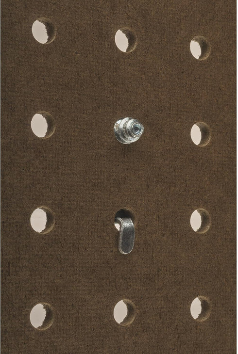 Triton Products 75200 DuraHook, 2-1/4" Curved Steel Pegboard Hook, 10 Count