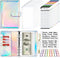 Onlyesh Budget Binder, Cash Envelopes for Budgeting, 28Pcs Budget Binder with Zipper Envelopes, Money Organizer