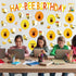Qyeahkj Bee Birthday Bulletin Board Set, Honeycomb Cutouts, Birthday Decorations for Classroom, Teacher Supplies