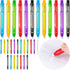 Crtiin 30 Pcs Retractable Erasers, Pen Style Mechanical Eraser, Funny Portable with Grip for Artists or Students