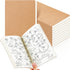 Zhanmai 10 Pcs A5 Journal Refill, Hardcover Notebook Refill 5.5 x 8.2'', 200 Pages, 100 Sheets for Traveler Office