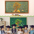 Teling 239 Pcs Season Tree Classroom Bulletin Board Decor, Spring Summer Autumn Winter Cutouts Border Set