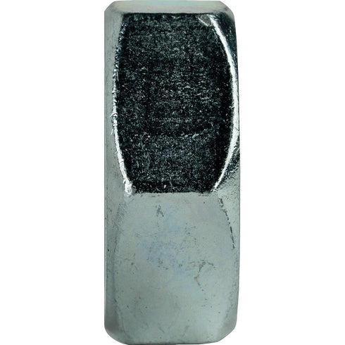 Fastenere 3/4"-10 2 10 Thin Hex Jam Nuts, Grade Steel, Electro Zinc Plated Clear Finish, Quantity by