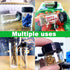 Glass Sample Vials, Wide Mouth Boro 3.3 Glass Bottle with Black Cap for Laboratory, 8pcs (30mm, 25ml)