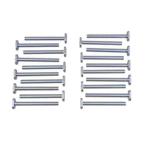 DCT Tee Bolt Set – 20 Pack 2-1/2in T Bolts for Woodworking, T Track Bolts, 1/4in 20 Thread