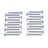 DCT Tee Bolt Set – 20 Pack 2-1/2in T Bolts for Woodworking, T Track Bolts, 1/4in 20 Thread