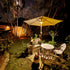 LATME 10-25 3 Patio Umbrella Light Rechargeable Umbrella Lights Hours Runtime,Umbrella Pole Light Lighting Modes