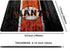 Supercool Design Gaming Mouse Pad, Waterproof Non-Slip Rubber Base for Office Home Desk Decor