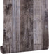 Yun-aeon Gray Wood Peel and Stick Wallpaper 17.3" X 80" Self-Adhesive Removable Wall Paper for Furniture Renovation