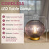 Dimmable ULAROOM Battery Operated Lamp with Remote Control, Cordless Table Lamps with Timer & Replaceable LED Blub