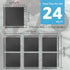 Art3d 24"x24" 1/2 Pack 6 Eva Puzzle Exercise Mats, x Thick Foam Interlocking Tiles for Gyms, Flooring, Workout, Gym