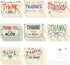 Junkin 80 Pack Thank You Postcards 4 x 6 Inch Thanks Blank