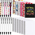 Spakon 24 Pcs Sublimation Pens and Journals Sets, Blank Heat Transfer Spiral A6 Notebooks with Sublimation Pens Bulk