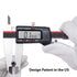 VINCA Digital Caliper, DCLA-1205, 0-12 Inch/300mm, Stainless Steel with Large LCD Screen