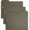 Smead 100% Recycled FasTab Hanging File Folder, 1/3-Cut Built-in Tab, Letter Size, 20 per Box