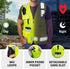 NoCry Premium Reflective Safety Vest for Men, Heavy Duty Stitching, ANSI Class 2