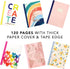 Graphique Happy Dotted Grid Notebook | 120 Pages | Premium Paper | Journal | Diary | Project Planner | 7.5” x 9.75”