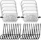 ElaraBerry 10 Pcs Blank Crab Trap Tags Stone Crab Pot Trap Sign with