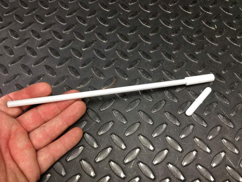 Magnetic Stir Bar Retriever, 10 Inch (250mm), Steel Core PTFE Chemical Resistant