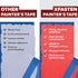 XFasten Professional Blue Painters Tape | Sharp Edge Line Technology, 2" by 60 Yards, Residue-Free Artisan Grade