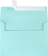 LUXPAPER A7 Invitation Envelopes, 50 Pack, Seafoam, for 5 x 7 Cards, with Peel and Press Seal