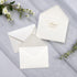 PONATIA 50 Pack A1 Envelopes, 3 5/8 x 5 1/8 Inches Ivory Envelopes Perfect for Weddings Cards, RSVP Cards, Response Cards, Baby Showers, Thank You Notes, Photos and any 3.5x5" inserts by ponatia