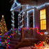 zuupeasa 66FT 200LEDs 80+ Smart Color Changing Christmas Lights, RGB-IC String Lights, Modes, Timer, Remote & App