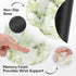Laptop Computer Gaming Mouse Pad with Wrist Rest Support, Ergonomic Memory Foam Mat, Non-Slip Rubber Base, Comfortable