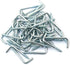 DTTRA 40PCS Carbon Steel Self-Tapping Screw Hooks, L Shape Right Angle Hooks, 1.3" x 0.5"