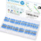 TICONN 150 PCS Solder Seal Wire Connectors, Heat Shrink Butt Connectors, Waterproof and Insulated Electrical Wire