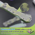 G10 G10 JIN Alpha Knife for Kids, Folding EDC, Fake Toy Knives, DIY Kit, Kids Pocket Knife, Dull, Safe Camo Blade