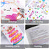 Sparkle Glitter Gel Pens, 1mm Fine Point Metallic Glitter Gel Pen Set for Journaling, Art Projects, Kids Coloring