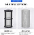 Water Filter 3/4'' Female Twist-On Pipe Strainer - Nylon PA66 Cover, PC Bowl, 304 Stainless Screen (40 and 80 Mesh)