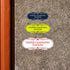 Designer Brushed Silver Diaper Changing Station Sign - Small